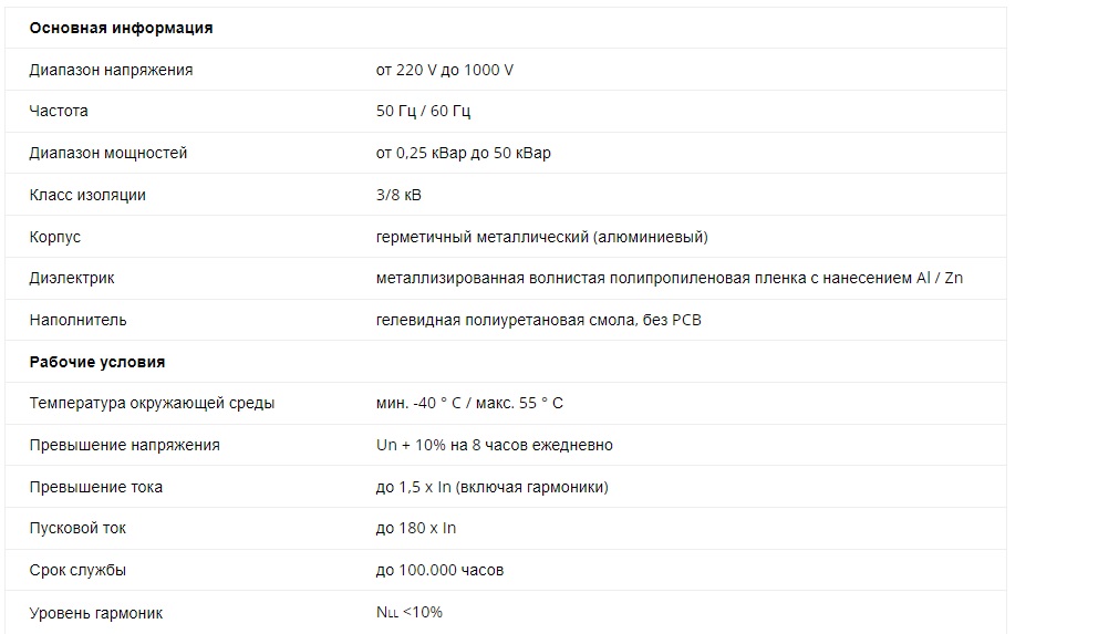 Конденсаторные батареи RCM1