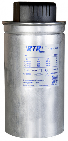 Конденсатор RTR Energia 2,5 кВАр 400В